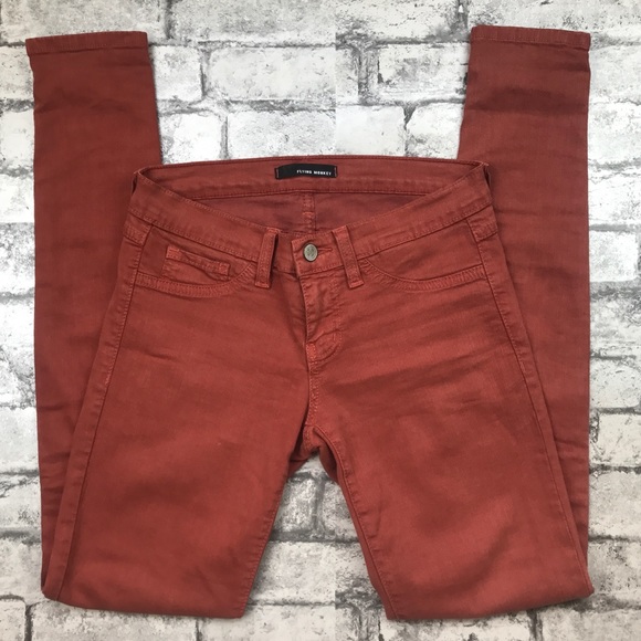 flying monkey colored jeans